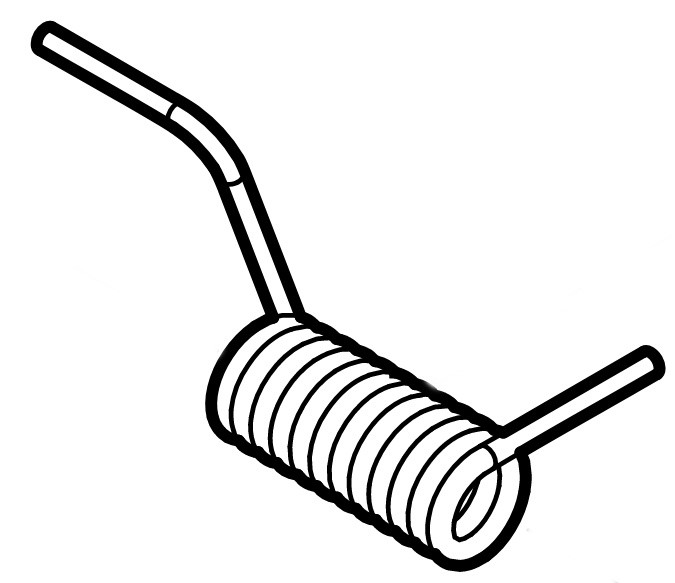 Sprężyna lewa, Stihl 60137080800