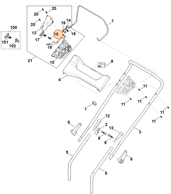 Sprężyna, Stihl 63384358705