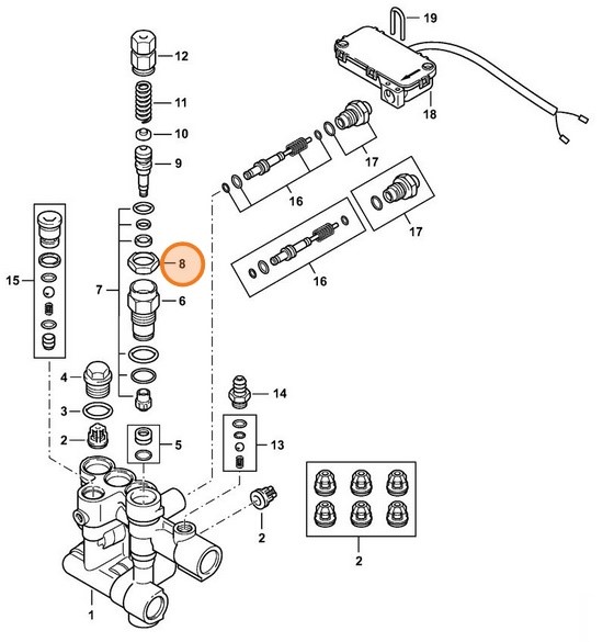 Nakrętka M, Stihl 47887088600