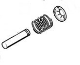 Zestaw tłoka, Stihl 47317607050