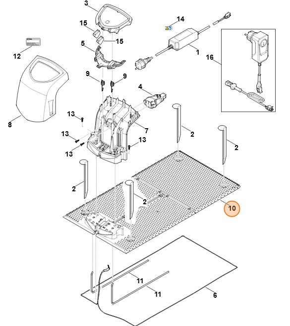 Płyta, Stihl 63027038900