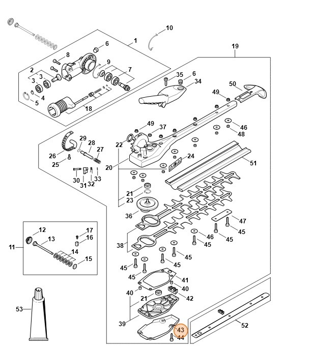 Płyta ochronna, Stihl 42436416600