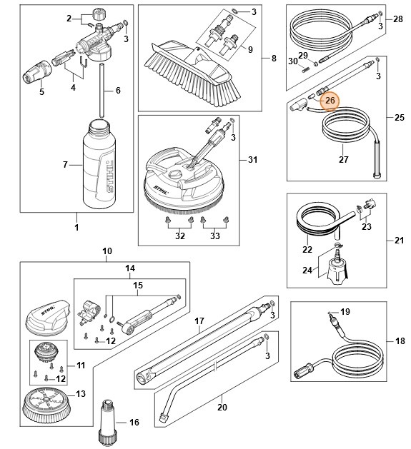 Dysza, Stihl 49105021007