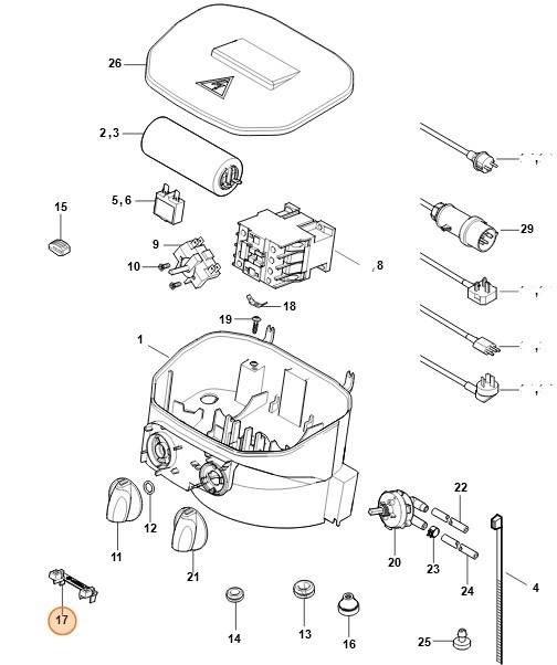 Mostek, Stihl 47888401600