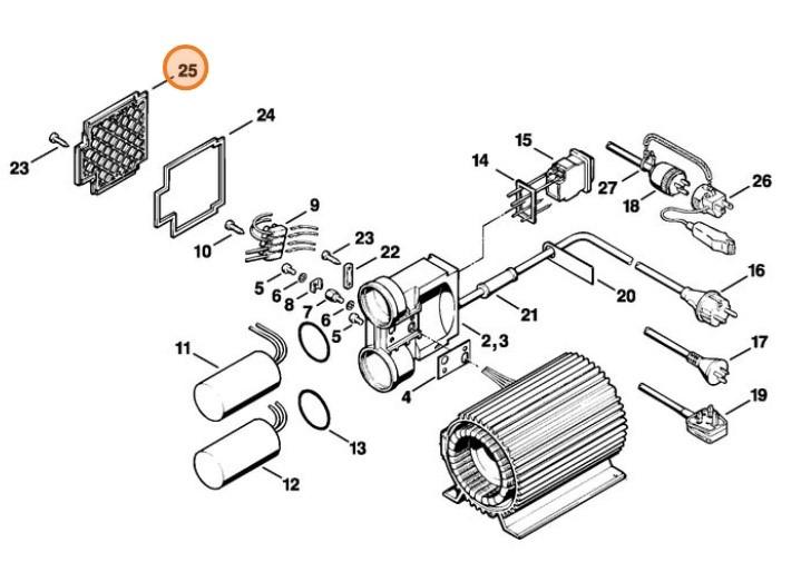 Pokrywka, Stihl 47034320600
