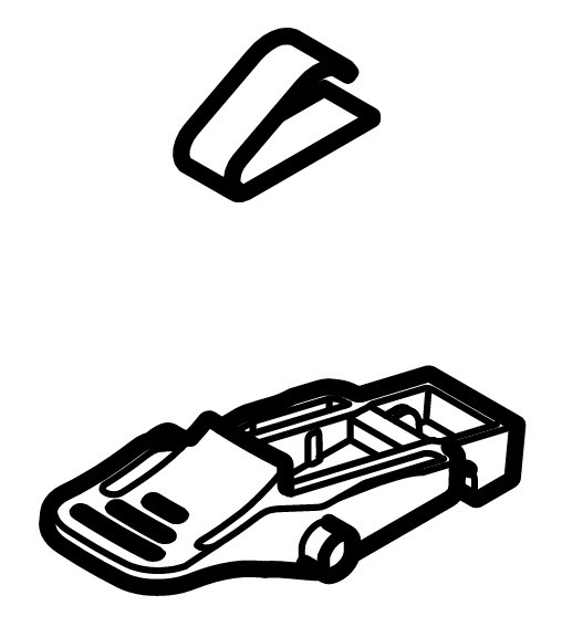 Dźwignia mechanizmu ryglującego, Stihl BA014901600