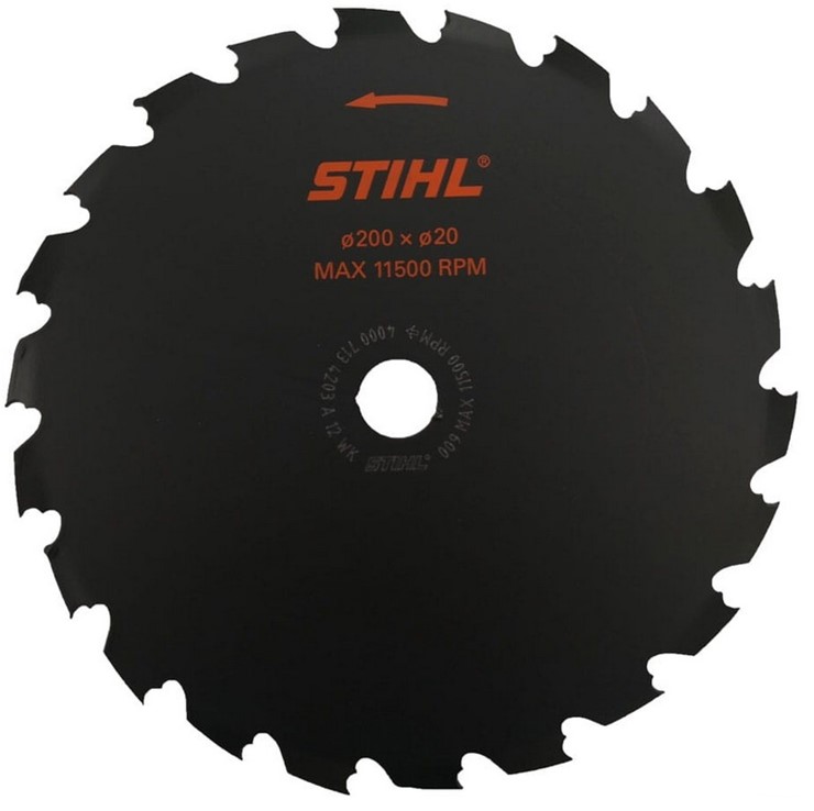 Tarcza tnąca z zębami przecinakowymi HP 200 mm (22 Z) Stihl 40007134203 - E-Drwal