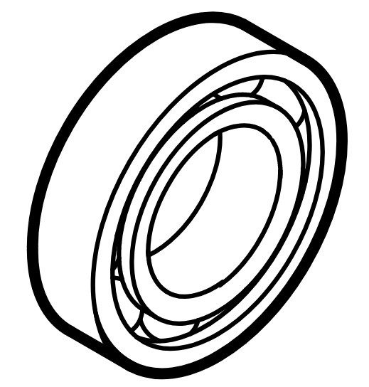 Łożysko kulkowe, Stihl 62506405100