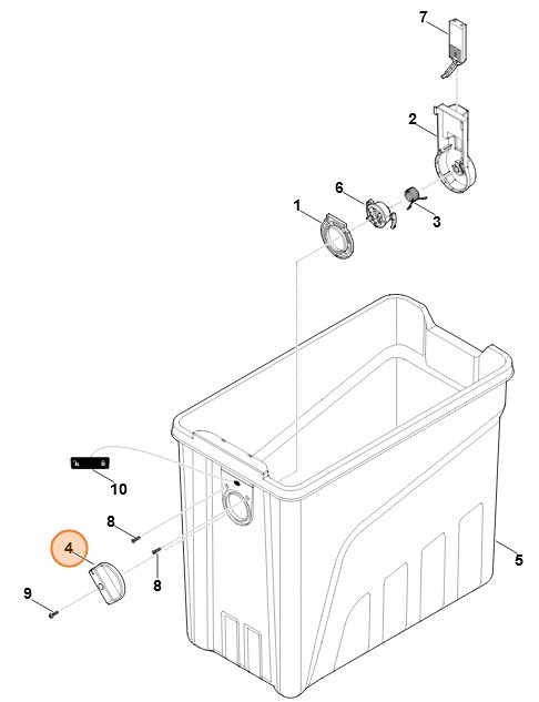 Pokrętło, Stihl 60137084305