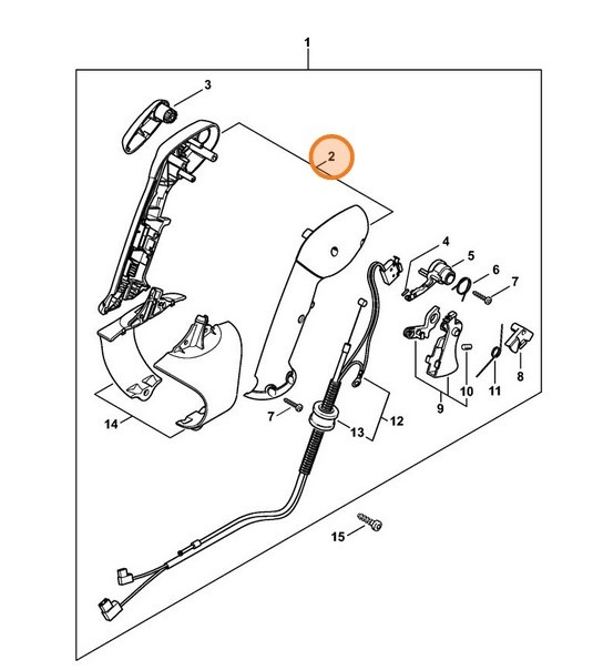 Rękojeść, Stihl 42827900302