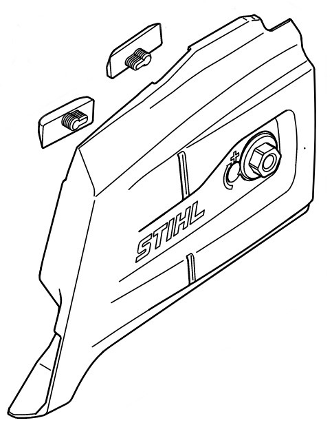 Pokrywa koła napędu łańcucha, Stihl MA016401701