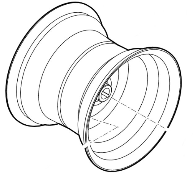 Obręcz koła, Stihl 61407603900