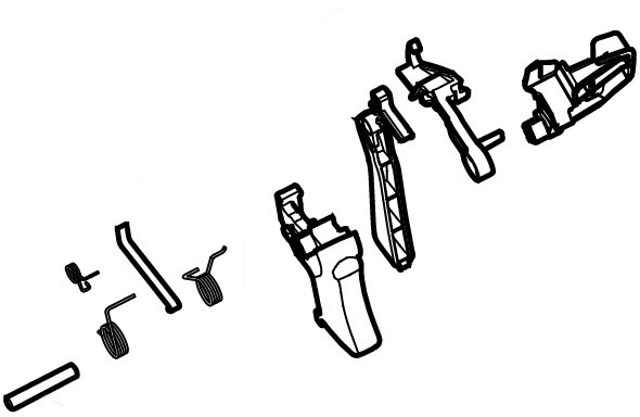 Zestaw elementów obsługowych, Stihl FA080073810