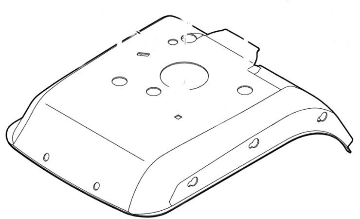 Osłona blaszana, Stihl 62417173106