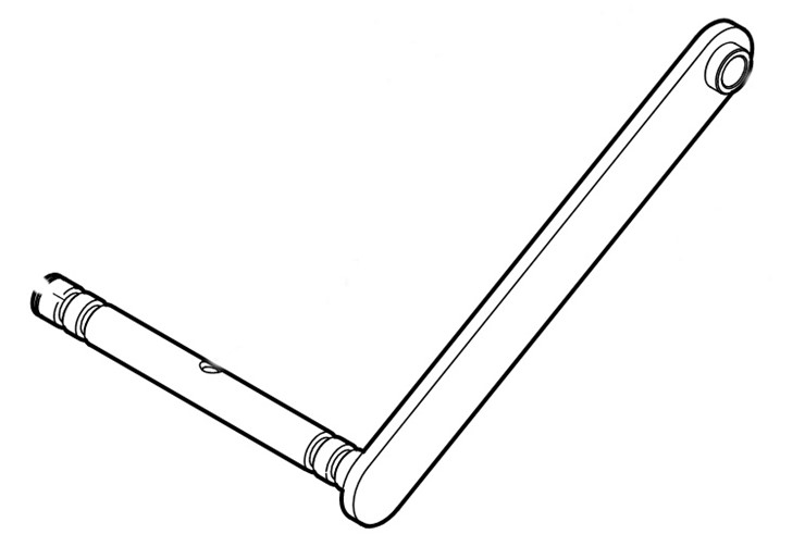 Dźwignia sprzęgła, Stihl 62516406401