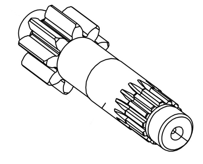 Oś, Orec 0207-02700