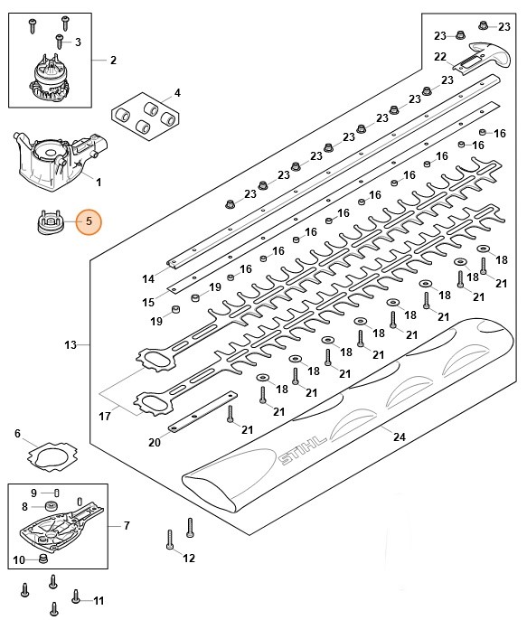 Mimośród, Stihl HA066401600