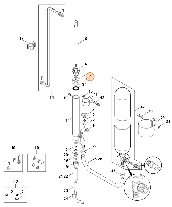 Tłok, Stihl 42470071002