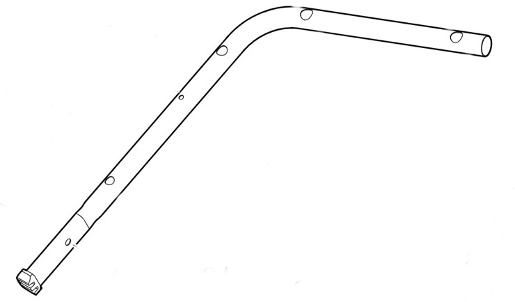 Część dolna kierownicy, Stihl WB217802800
