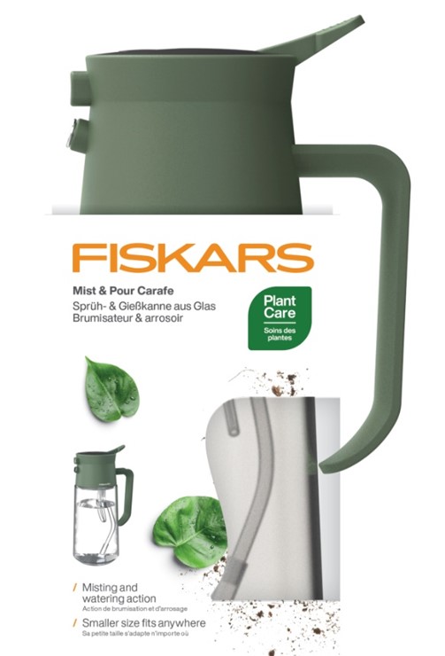 Plant Care Szklana karafka do spryskiwania i podlewania roślin, Fiskars 1080774