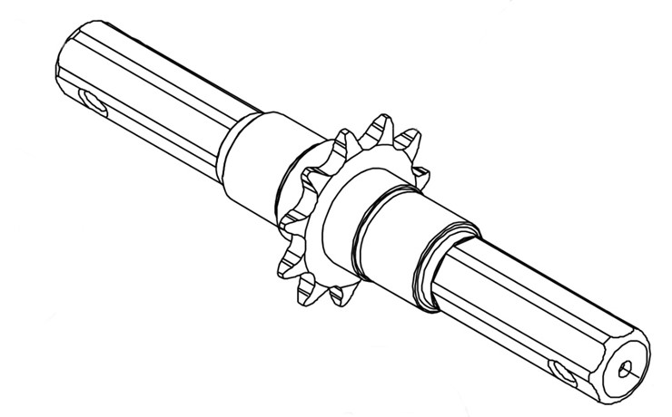 Wałek zębaty (CMP), Orec 0031-01500