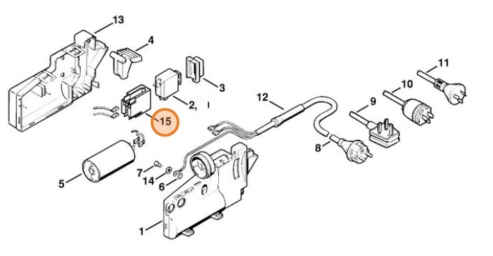 Mocowanie, Stihl 47034356000