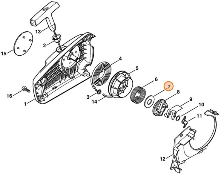 Podkładka, Stihl 00009581020