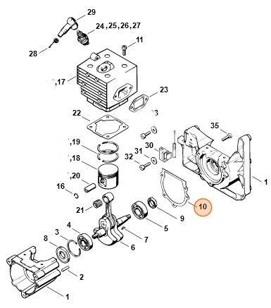 Uszczelka, Stihl 42030290500
