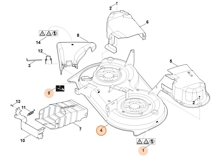 Obudowa, Stihl 61657008506