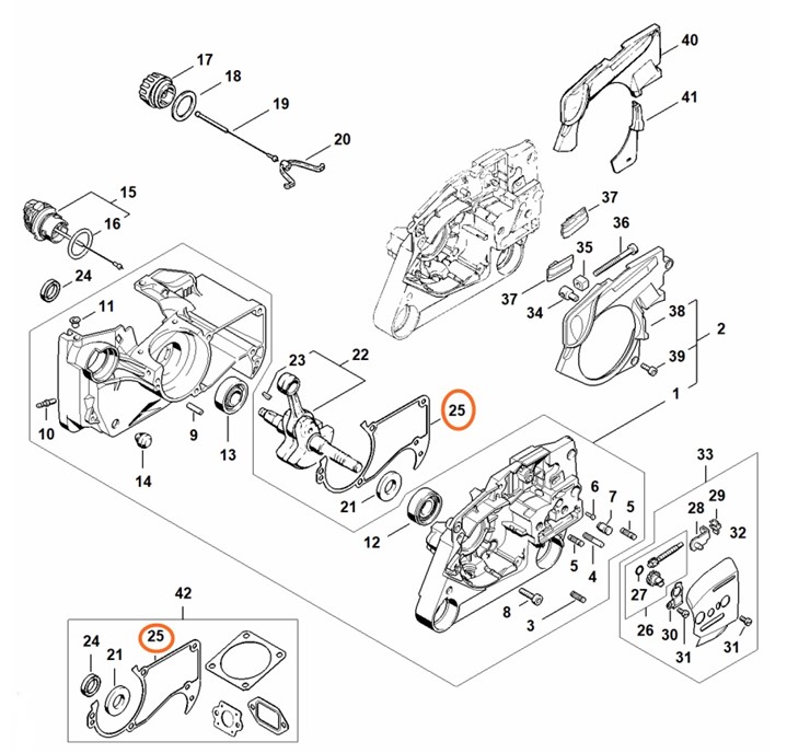 Uszczelka, Stihl 11250290500 