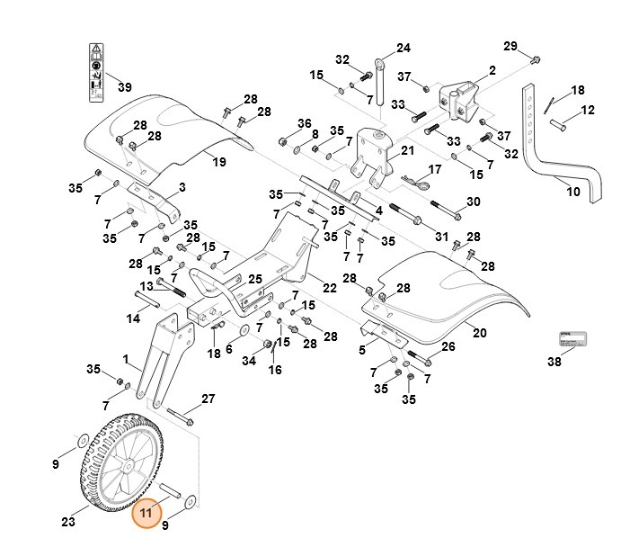 Tulejka, Stihl 62507161500