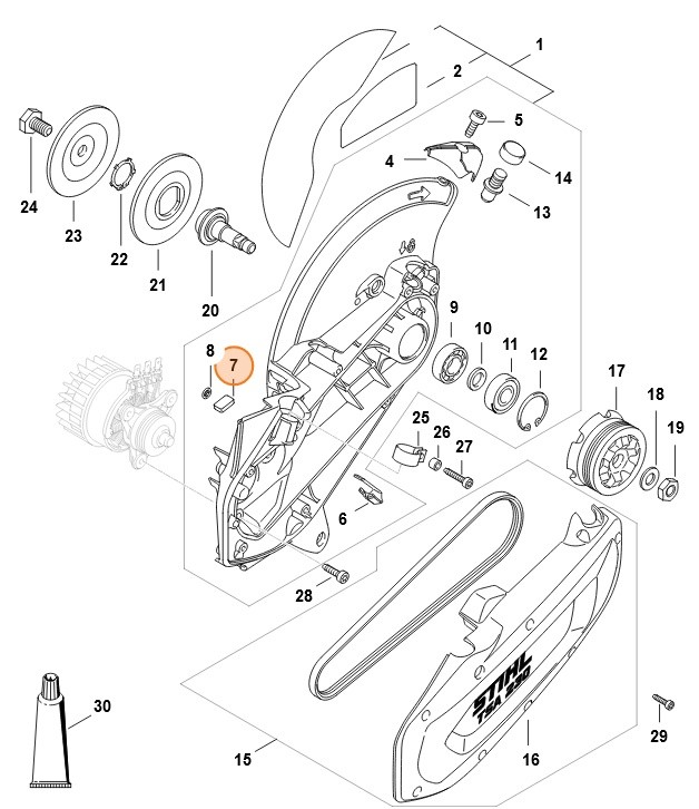 Magnes, Stihl 48644044000