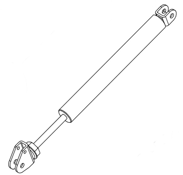 Siłownik gazowy, Orec 0255-70100