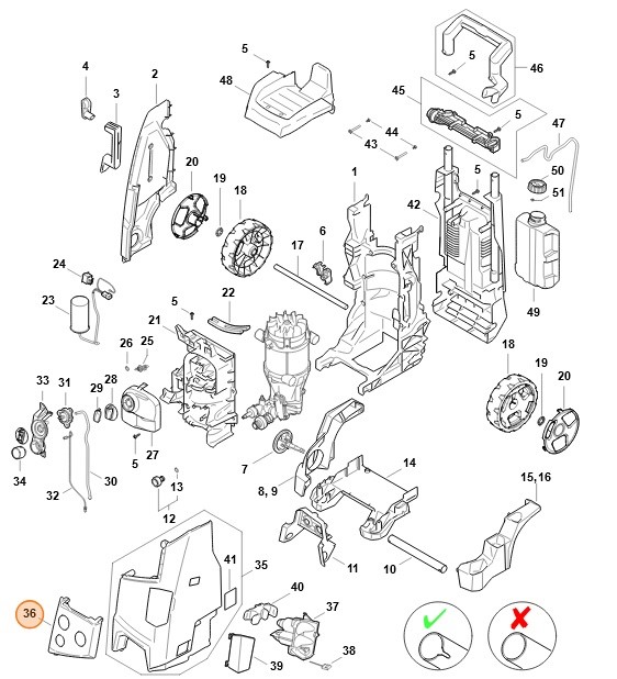 Pokrywa, Stihl RE017062100