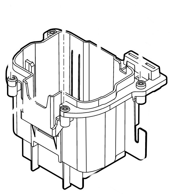 Uchwyt akumulatora, Stihl 62914000300