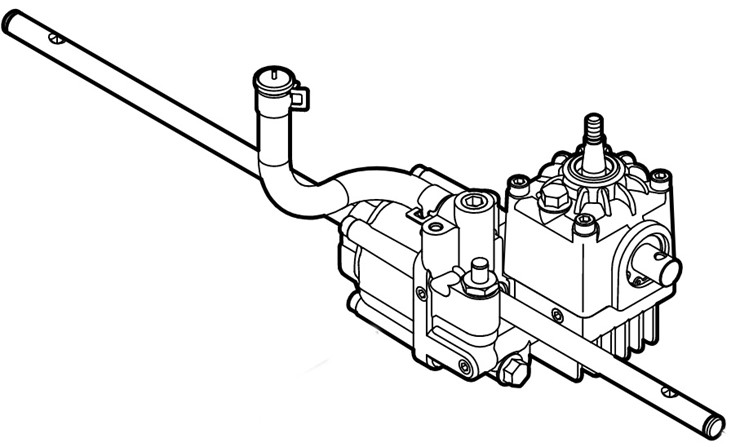 Przekładnia hydrauliczna, Stihl 63786400102
