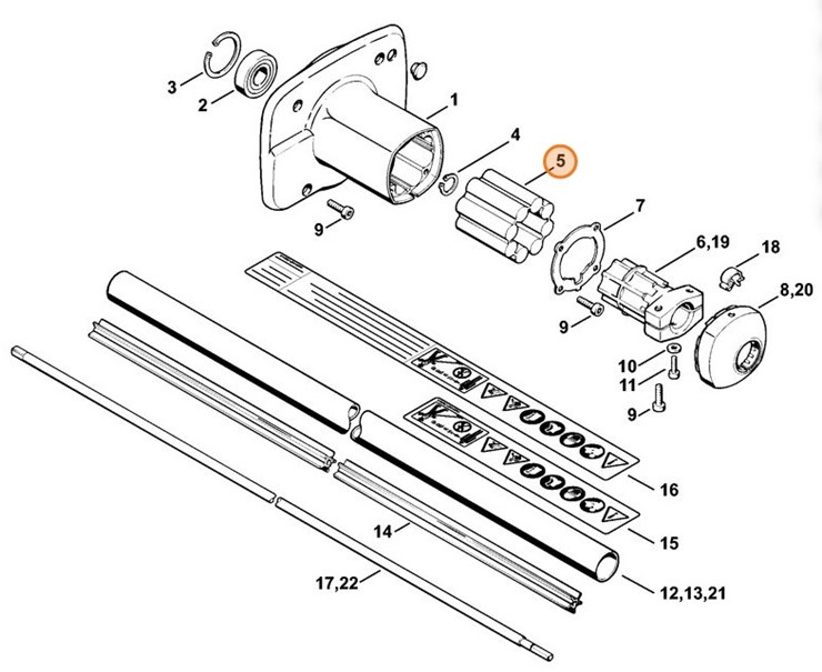 Element gumowy, Stihl 41197919300