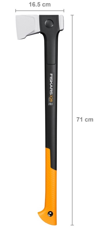 X-series Siekiera rozłupująca X28 ostrze M, Fiskars 1069107