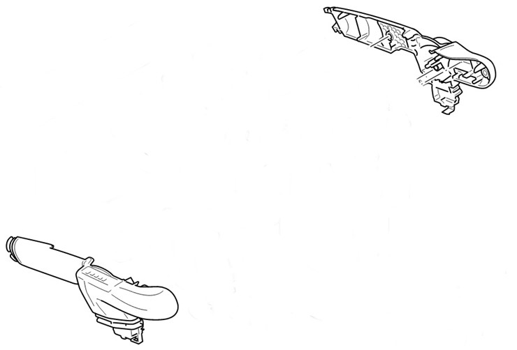 Okładzina uchwytu, Stihl BA017900600