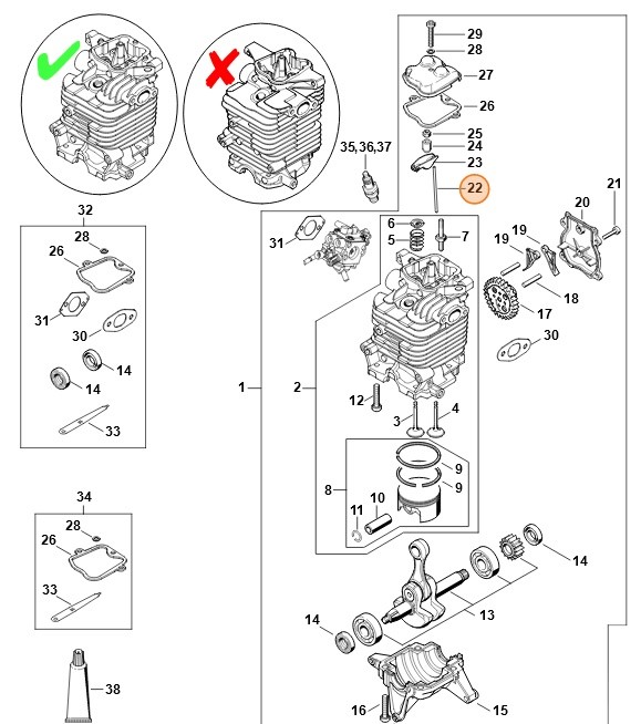 Zderzak, Stihl 42820382600