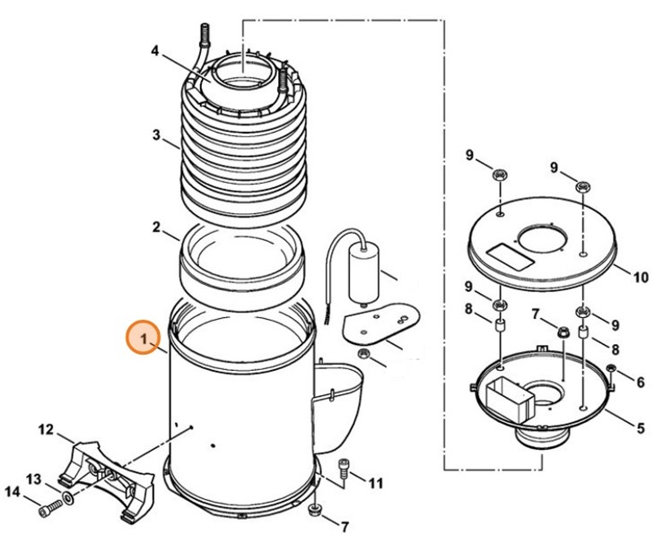 Otulina palnika, Stihl 47705200100