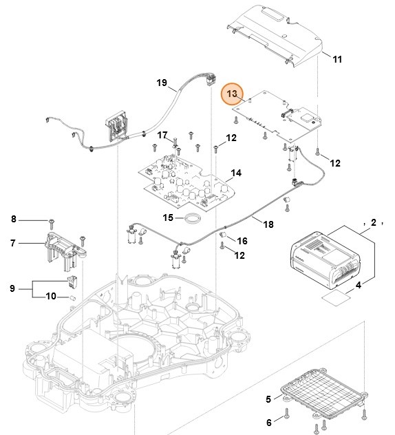 Moduł elektroniczny, Stihl IA014301421