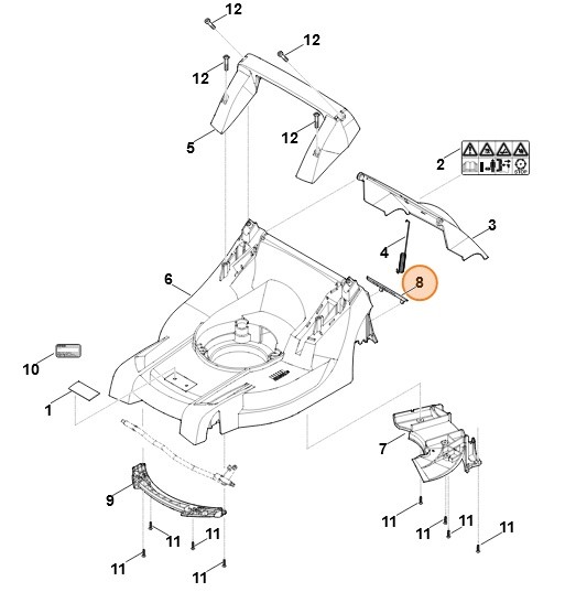 Pokrywa, Stihl 63387060730