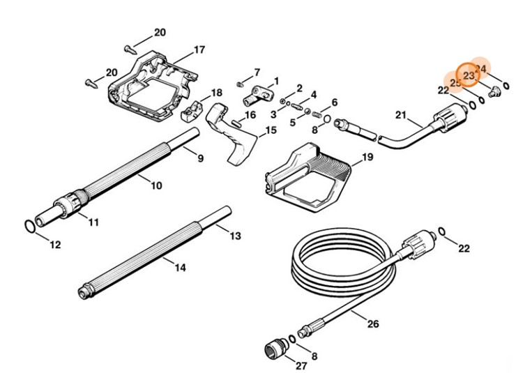 Dysza, Stihl 49155006300