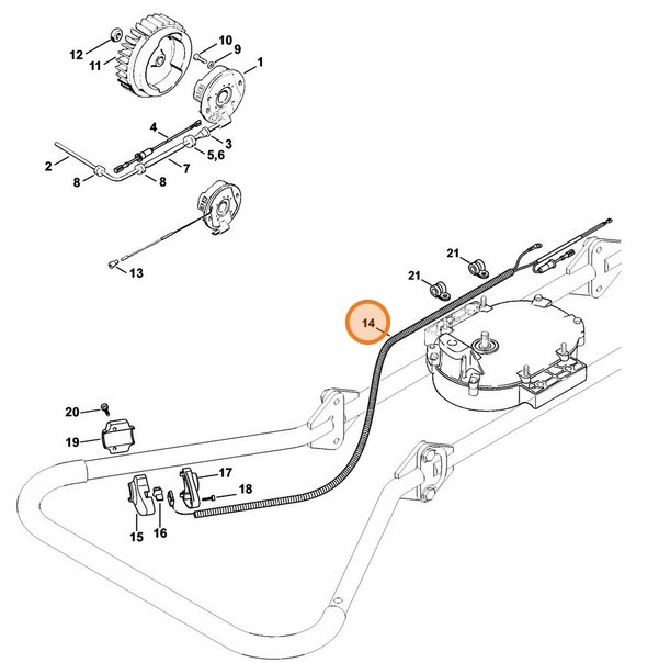 Przełącznik, Stihl 43084300500
