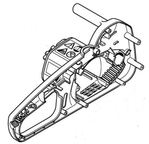 Obudowa silnika, Stihl 12086021201