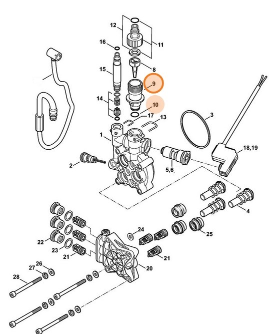 Element łączący, Stihl 47766778700
