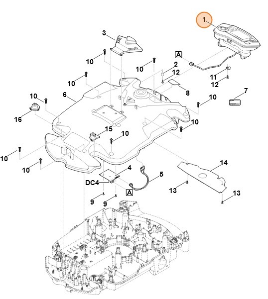 Konsola sterownicza, Stihl 63094002105