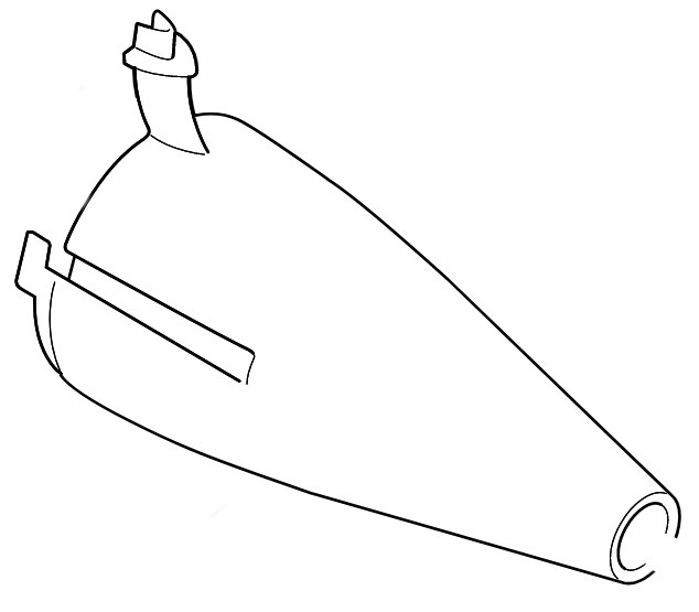 Stożek dyszy wylotowej, Stihl BA027610300