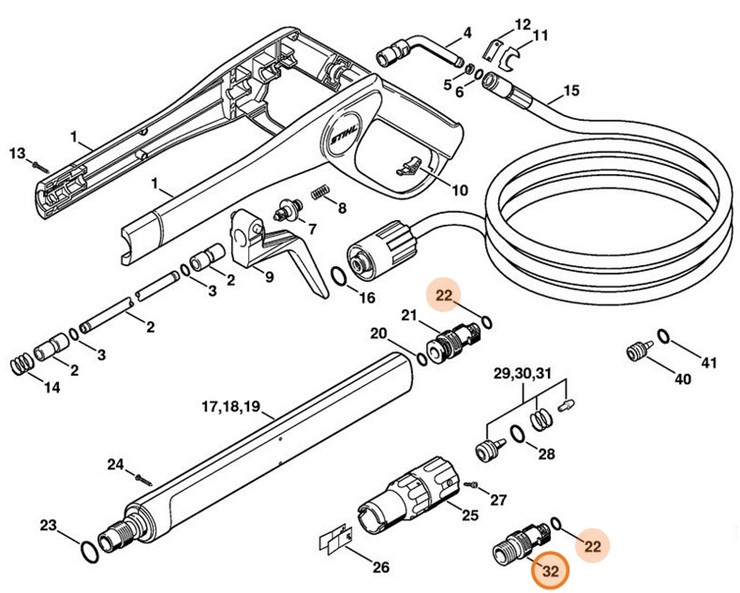 Złącze, Stihl 49155006706